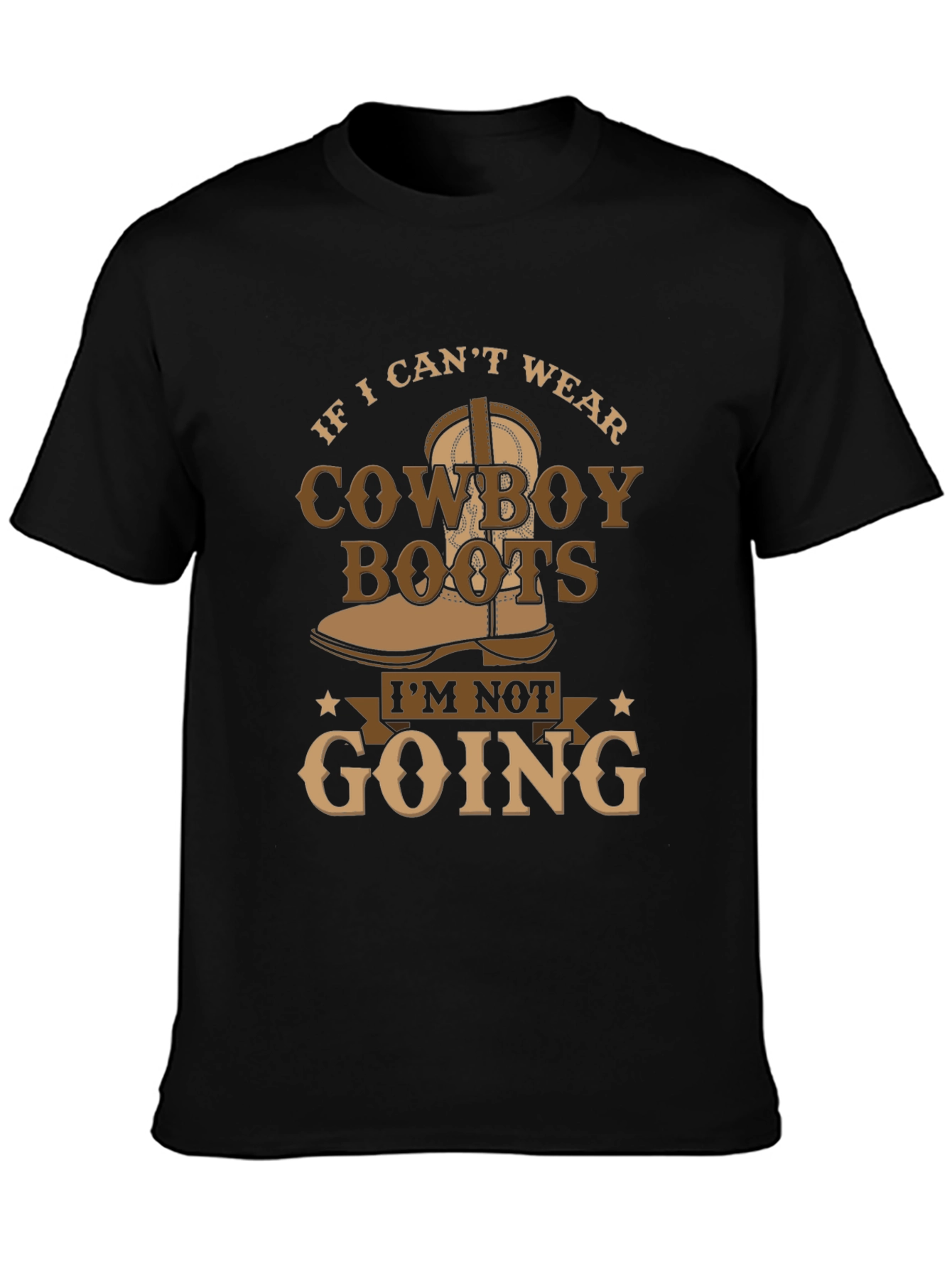 Cowboy Boots Graphic T-Shirt