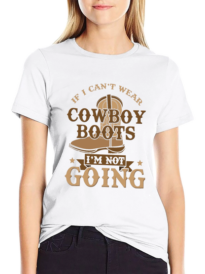 Cowboy Boots Graphic T-Shirt