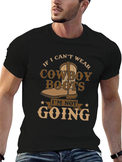 Cowboy Boots Graphic T-Shirt