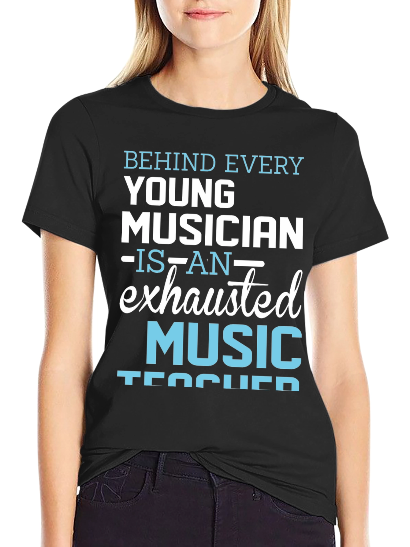 Musician Teacher Black T-Shirt