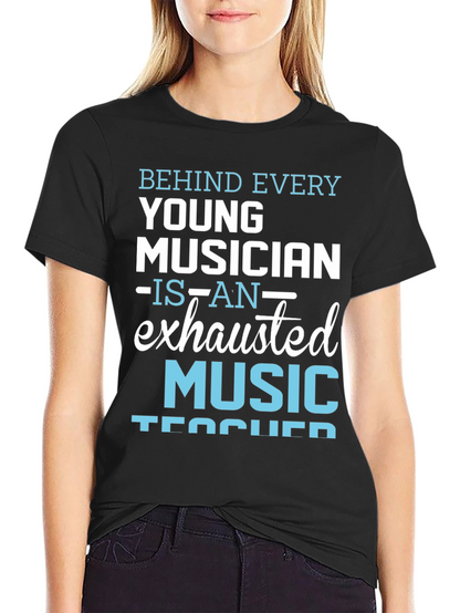Musician Teacher Black T-Shirt