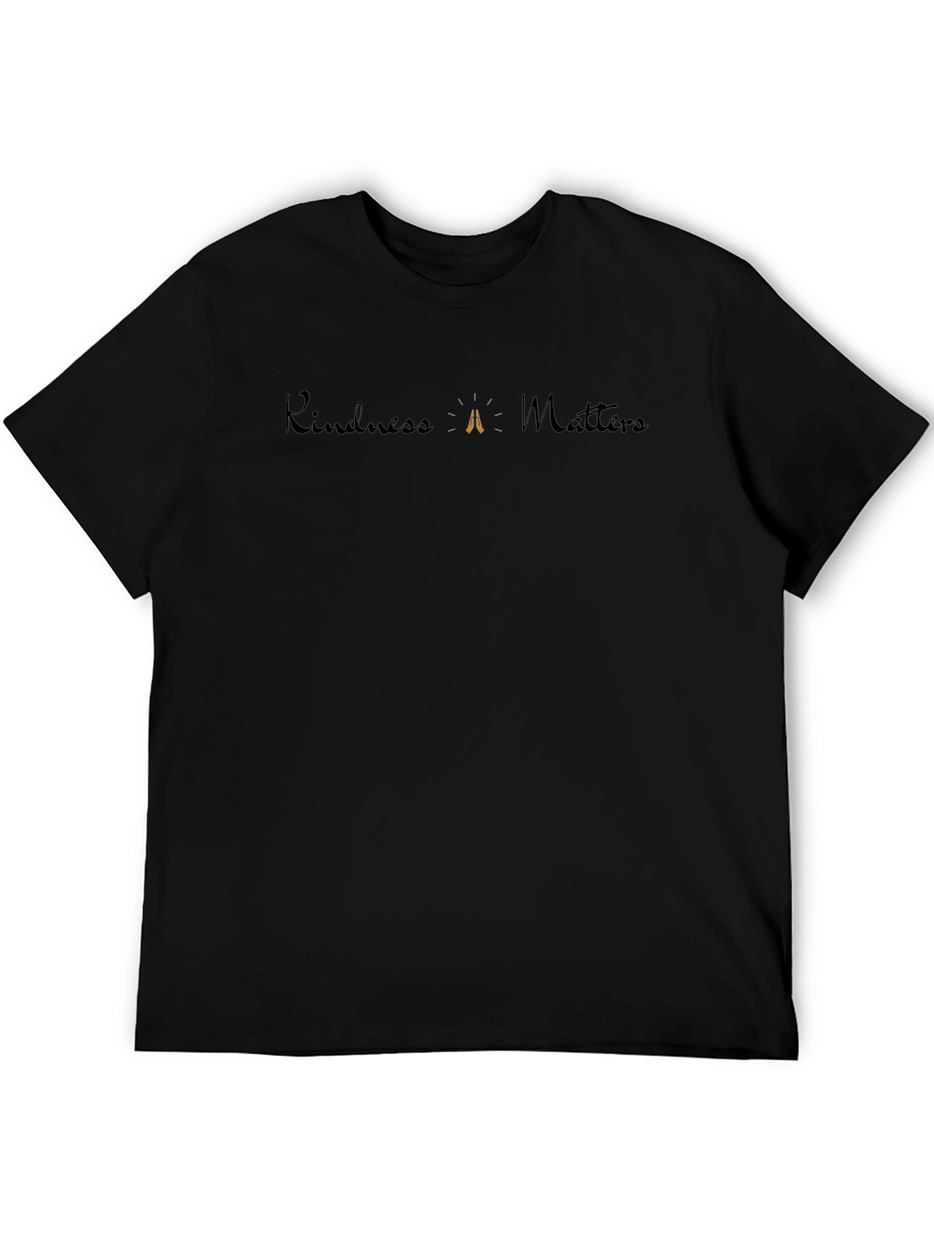 Kindness Matters Graphic Tee - Black