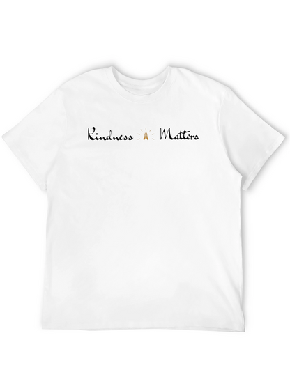 Kindness Matters Graphic Tee - Black