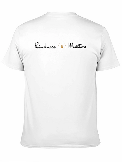 Kindness Matters Graphic Tee - Black