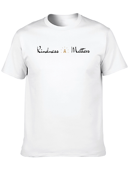 Kindness Matters Graphic Tee - Black