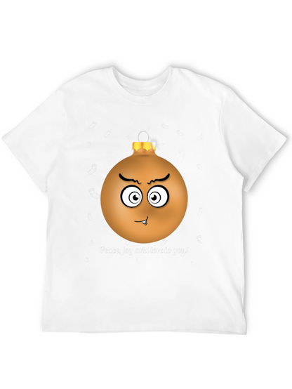 Festive Grumpy Ornament Graphic Tee