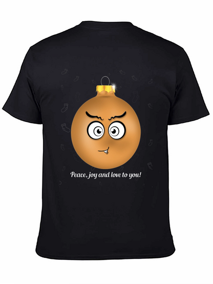 Festive Grumpy Ornament Graphic Tee