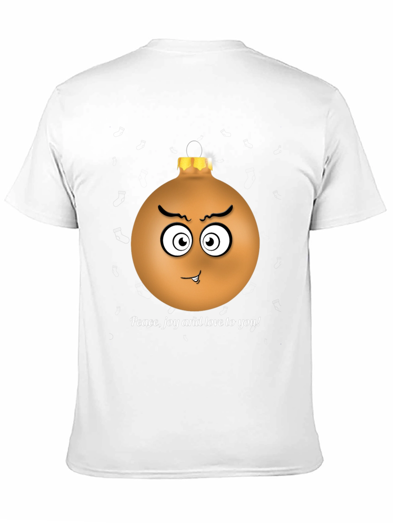 Festive Grumpy Ornament Graphic Tee