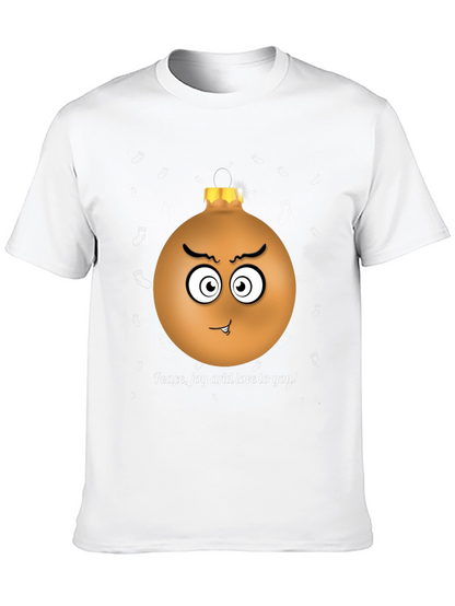 Festive Grumpy Ornament Graphic Tee