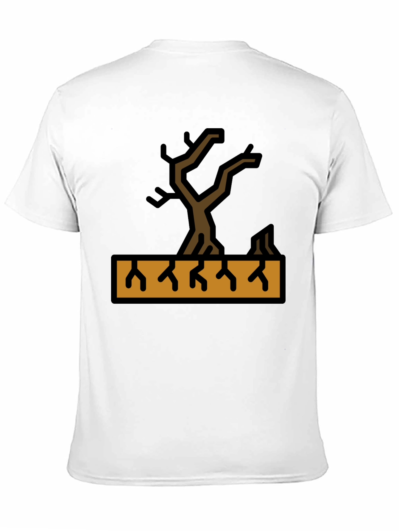 Arid Land T-Shirt - Dry Tree Graphic Tee