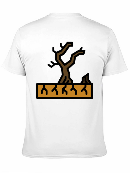 Arid Land T-Shirt - Dry Tree Graphic Tee
