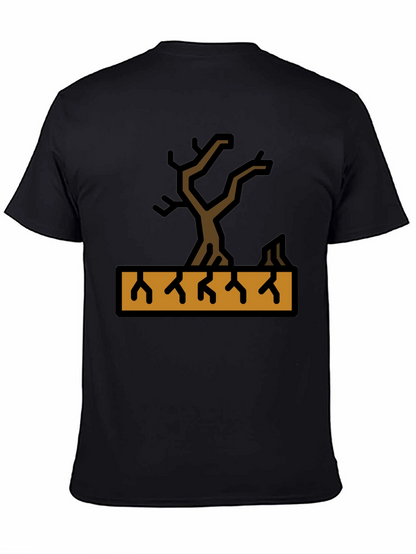 Arid Land T-Shirt - Dry Tree Graphic Tee