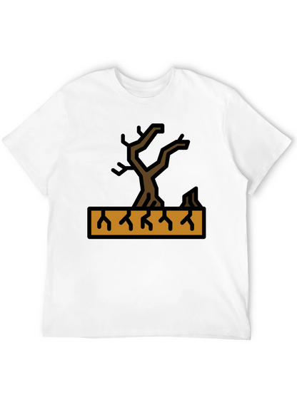Arid Land T-Shirt - Dry Tree Graphic Tee