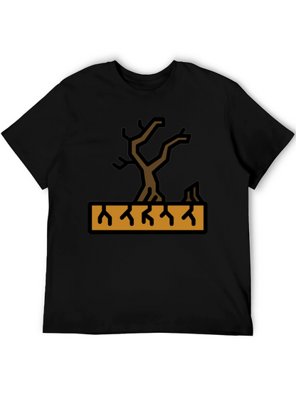 Arid Land T-Shirt - Dry Tree Graphic Tee