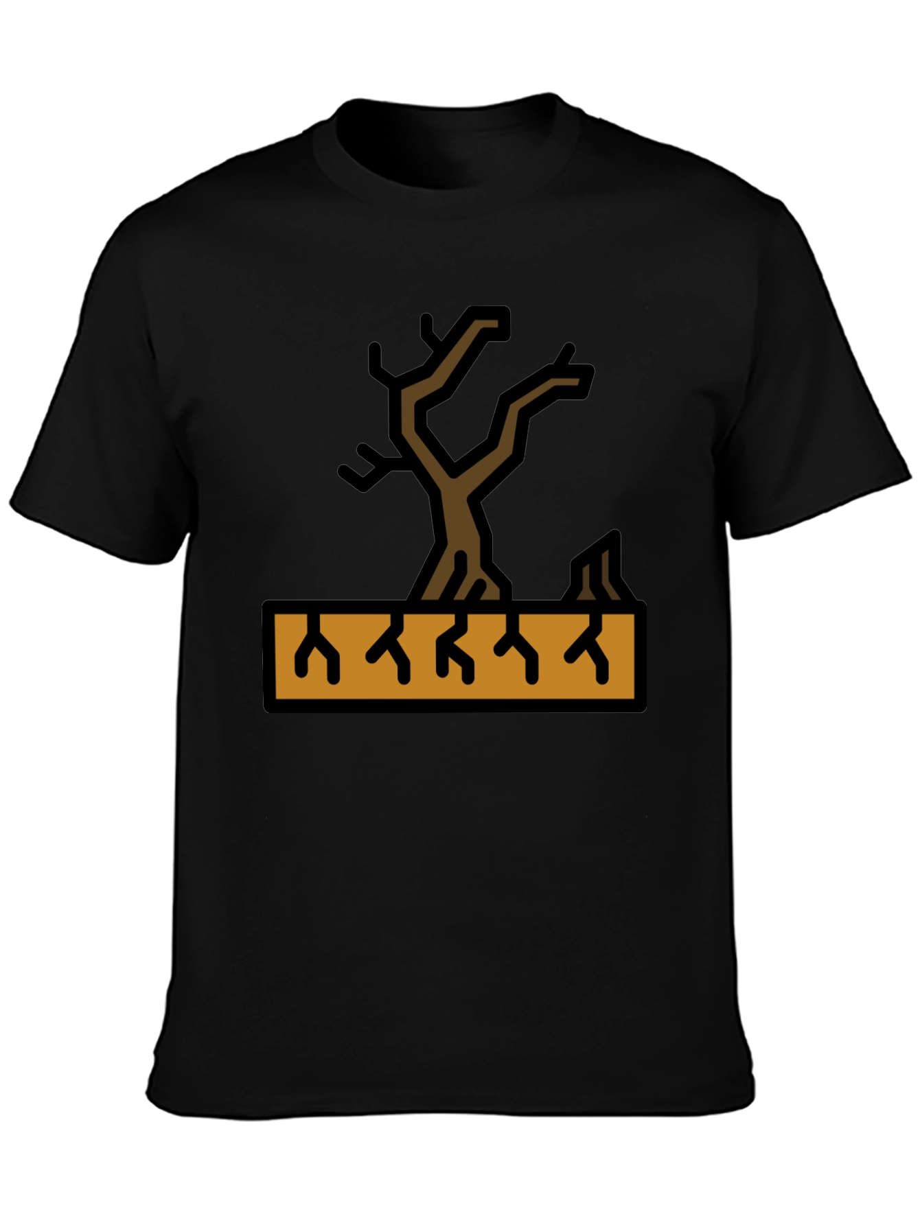 Arid Land T-Shirt - Dry Tree Graphic Tee
