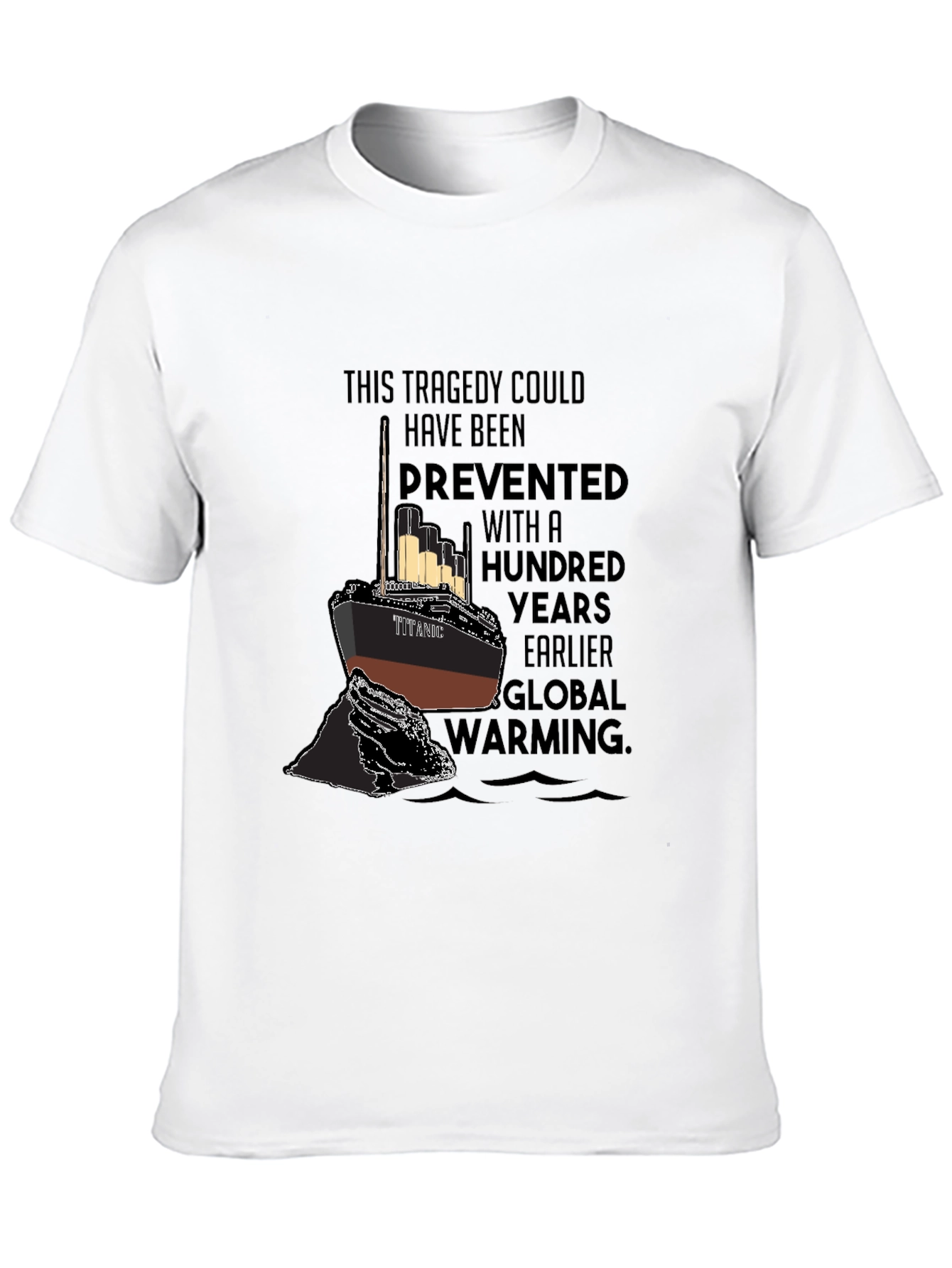 Titanic Global Warming T-Shirt