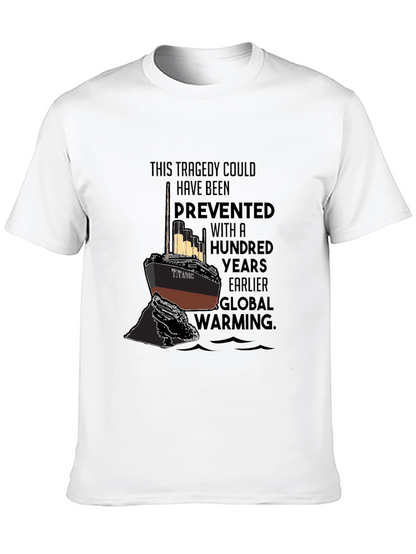 Titanic Global Warming T-Shirt