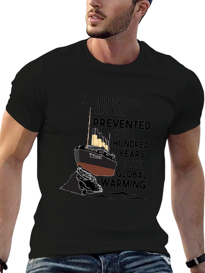 Titanic Global Warming T-Shirt