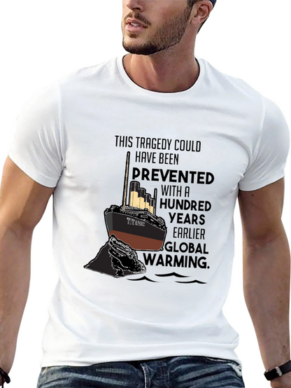 Titanic Global Warming T-Shirt