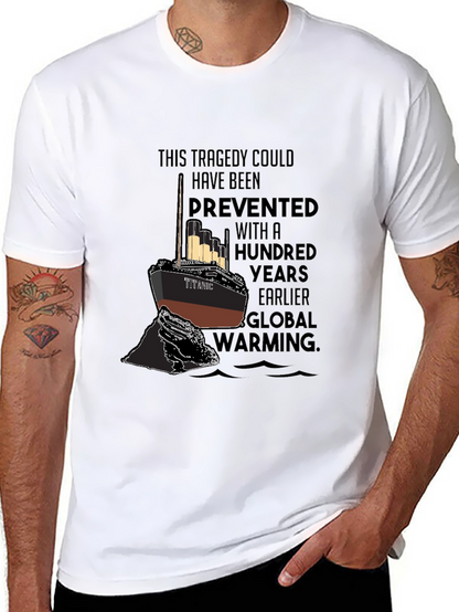 Titanic Global Warming T-Shirt