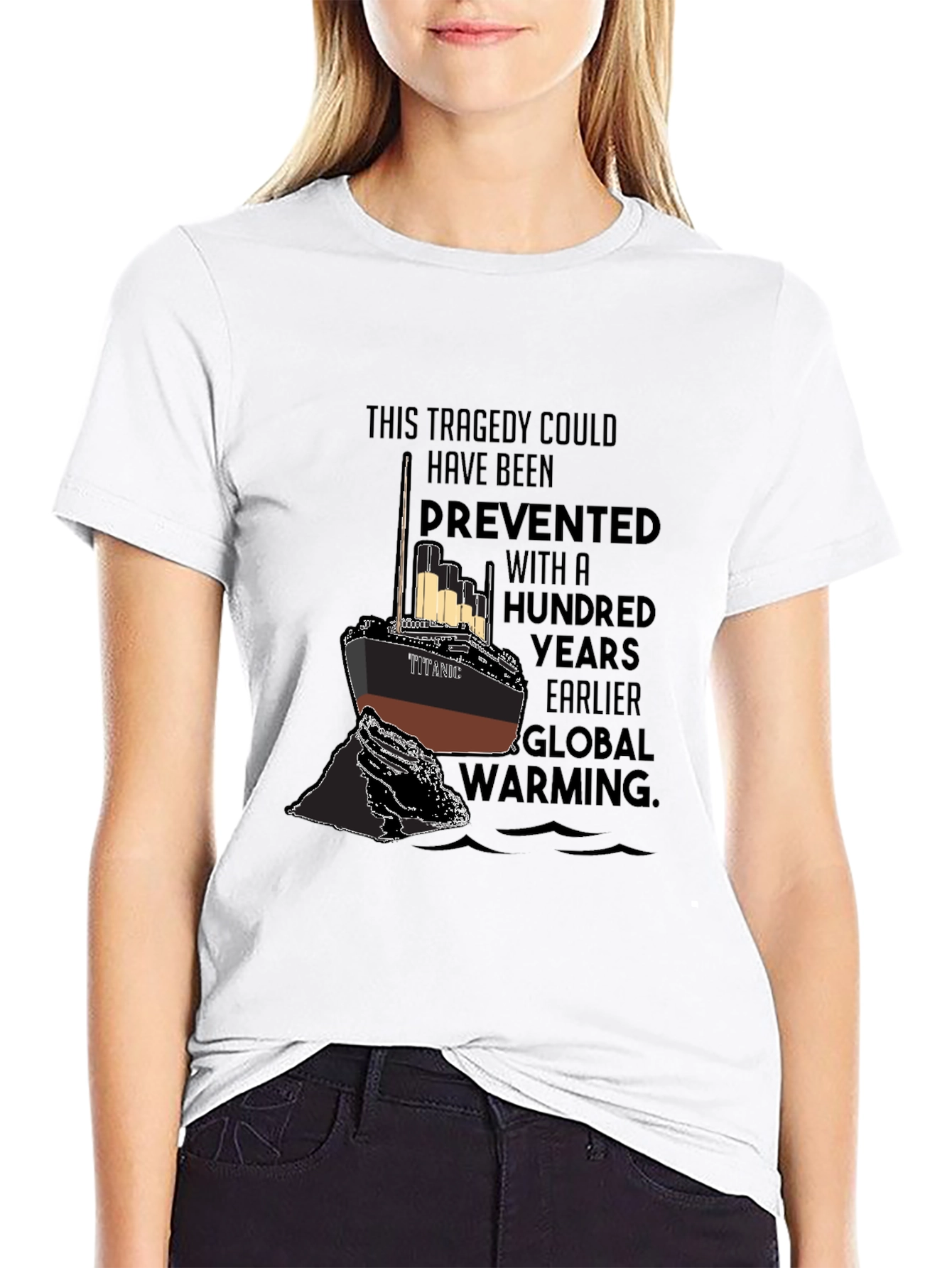 Titanic Global Warming T-Shirt