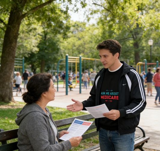 Medicare Outreach Graphic Sweatshirt