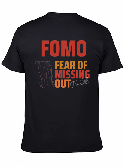FOMO Fear of Missing Out Graphic T-Shirt