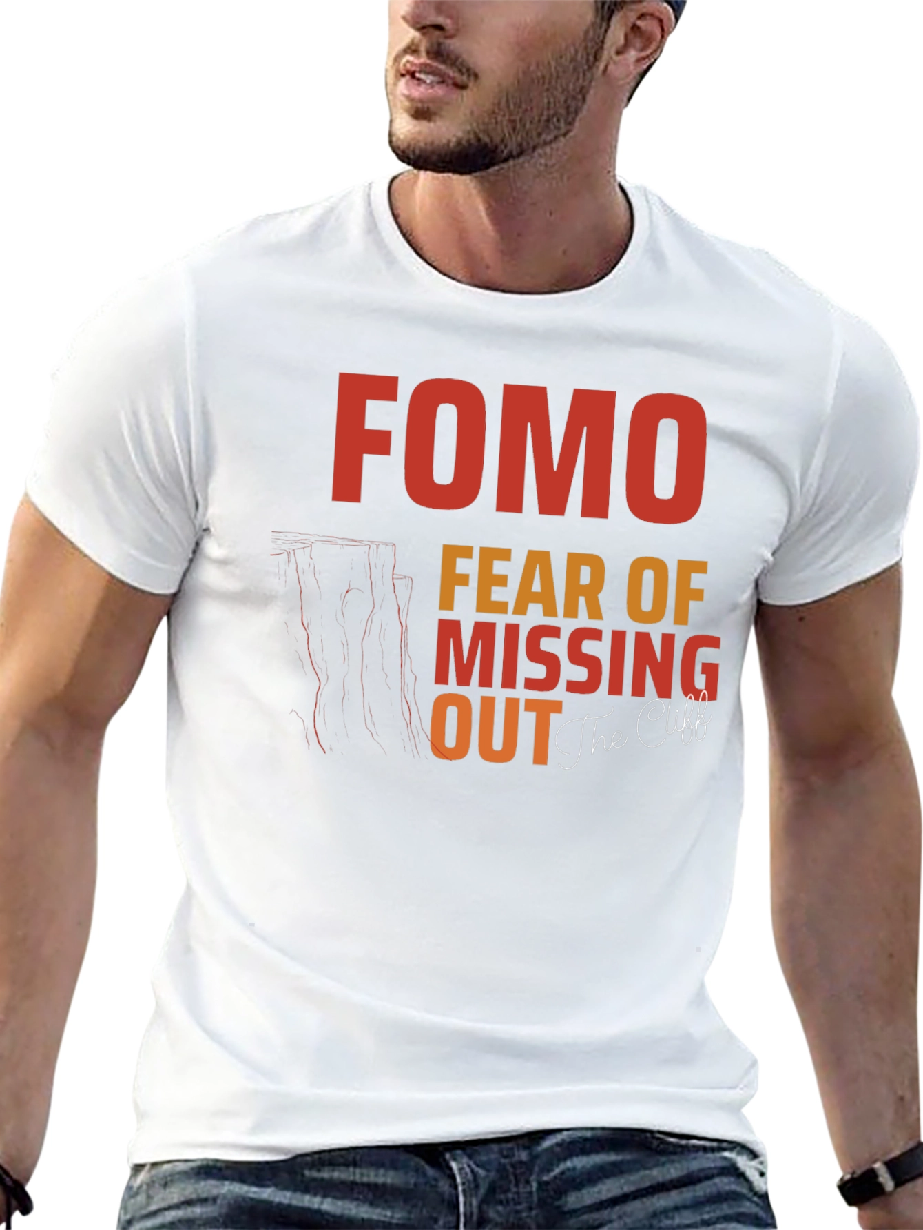 FOMO Fear of Missing Out Graphic T-Shirt