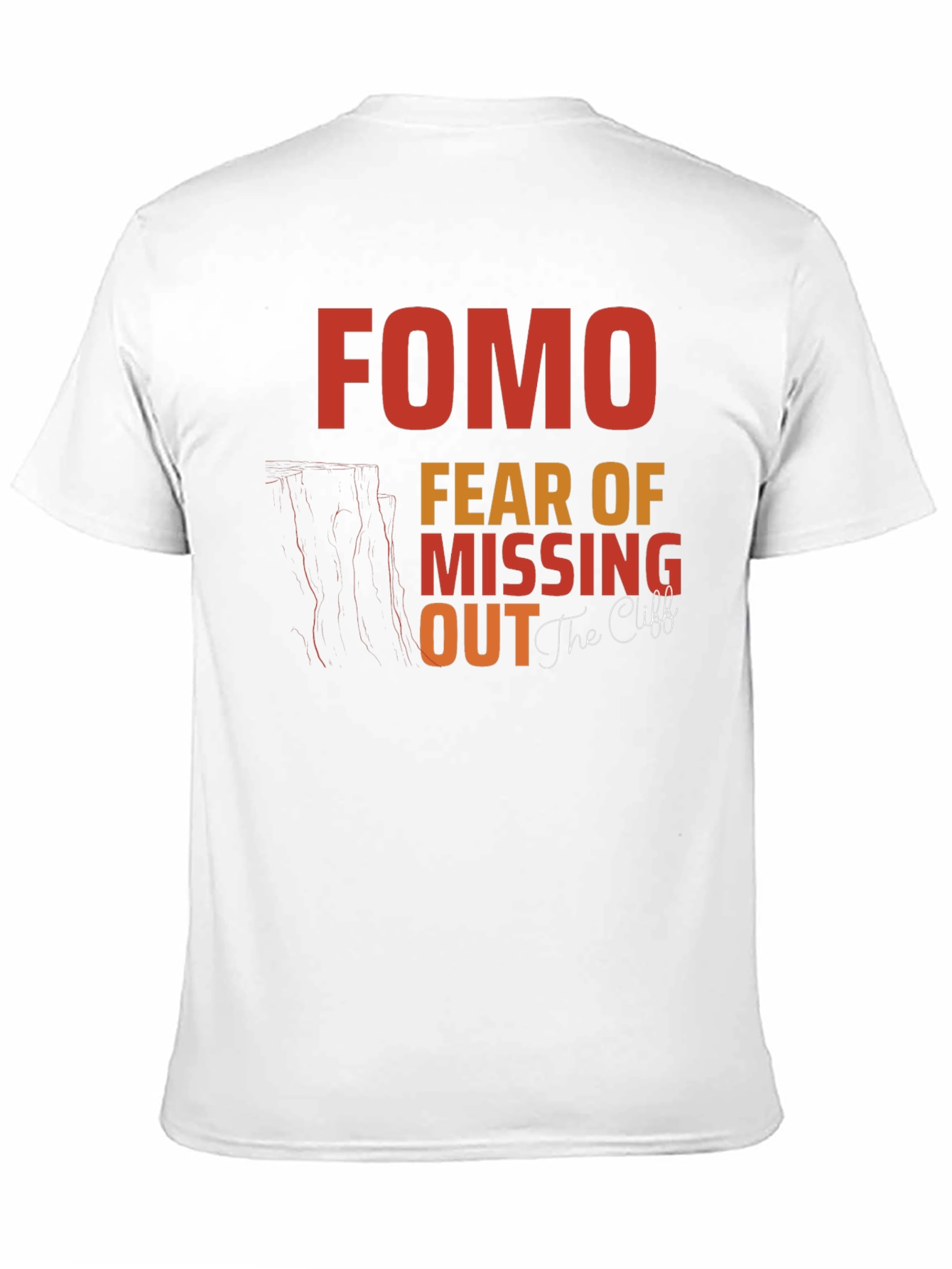 FOMO Fear of Missing Out Graphic T-Shirt