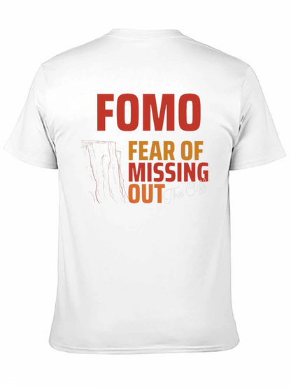 FOMO Fear of Missing Out Graphic T-Shirt