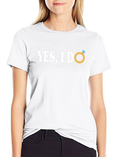 Yes I Do Ring Graphic Tee