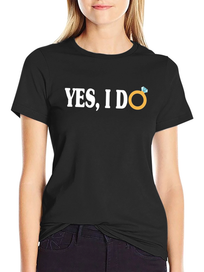 Yes I Do Ring Graphic Tee