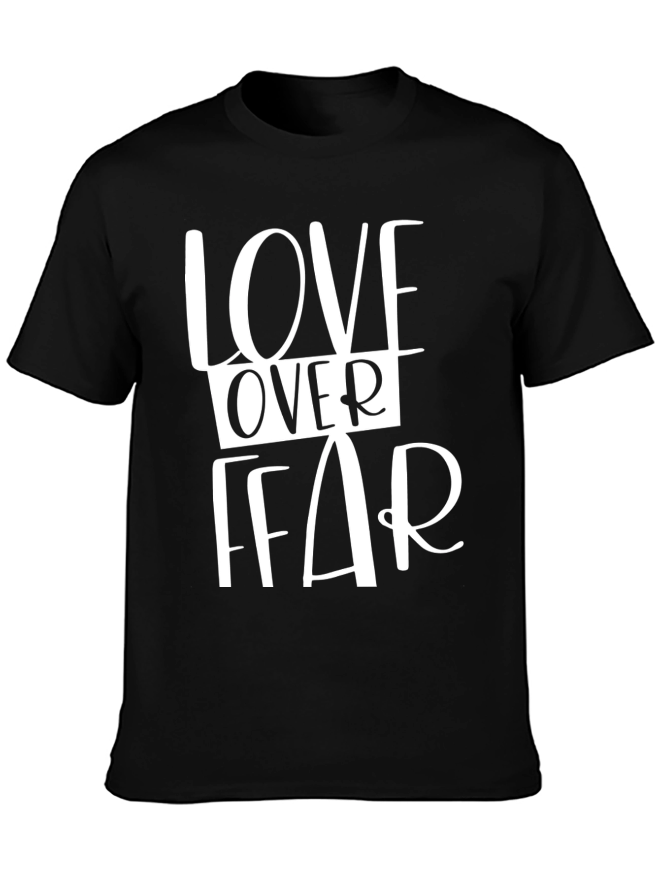 Love Over Fear Graphic T-Shirt