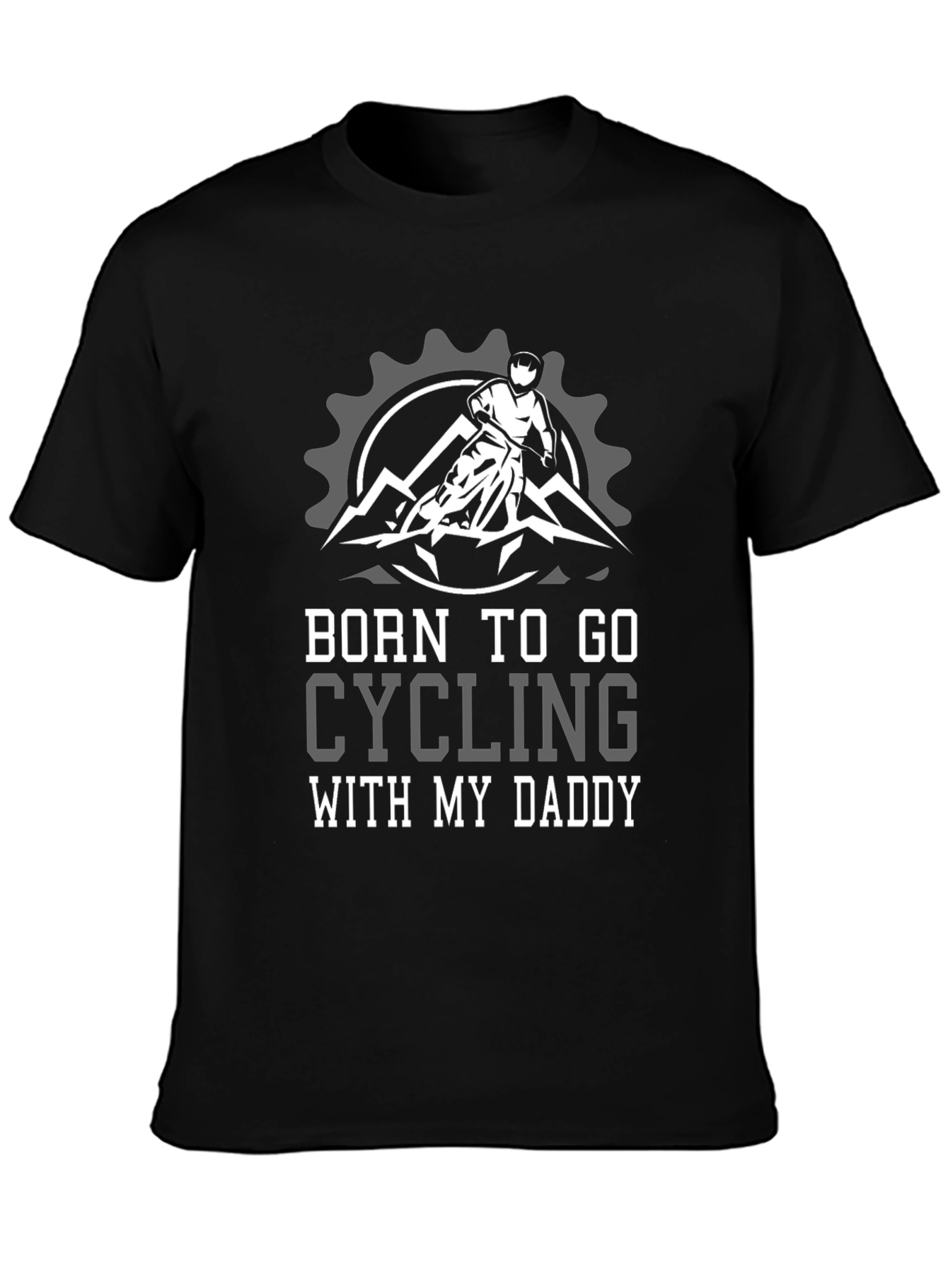 Born to Cycle with My Daddy T-Shirt