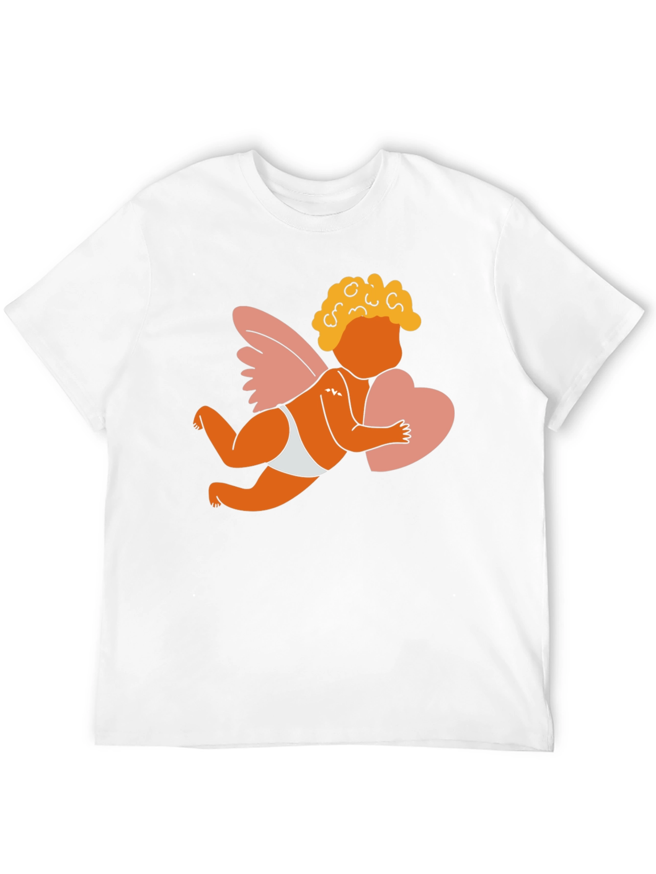 Cupid Graphic T-Shirt - Love and Hearts