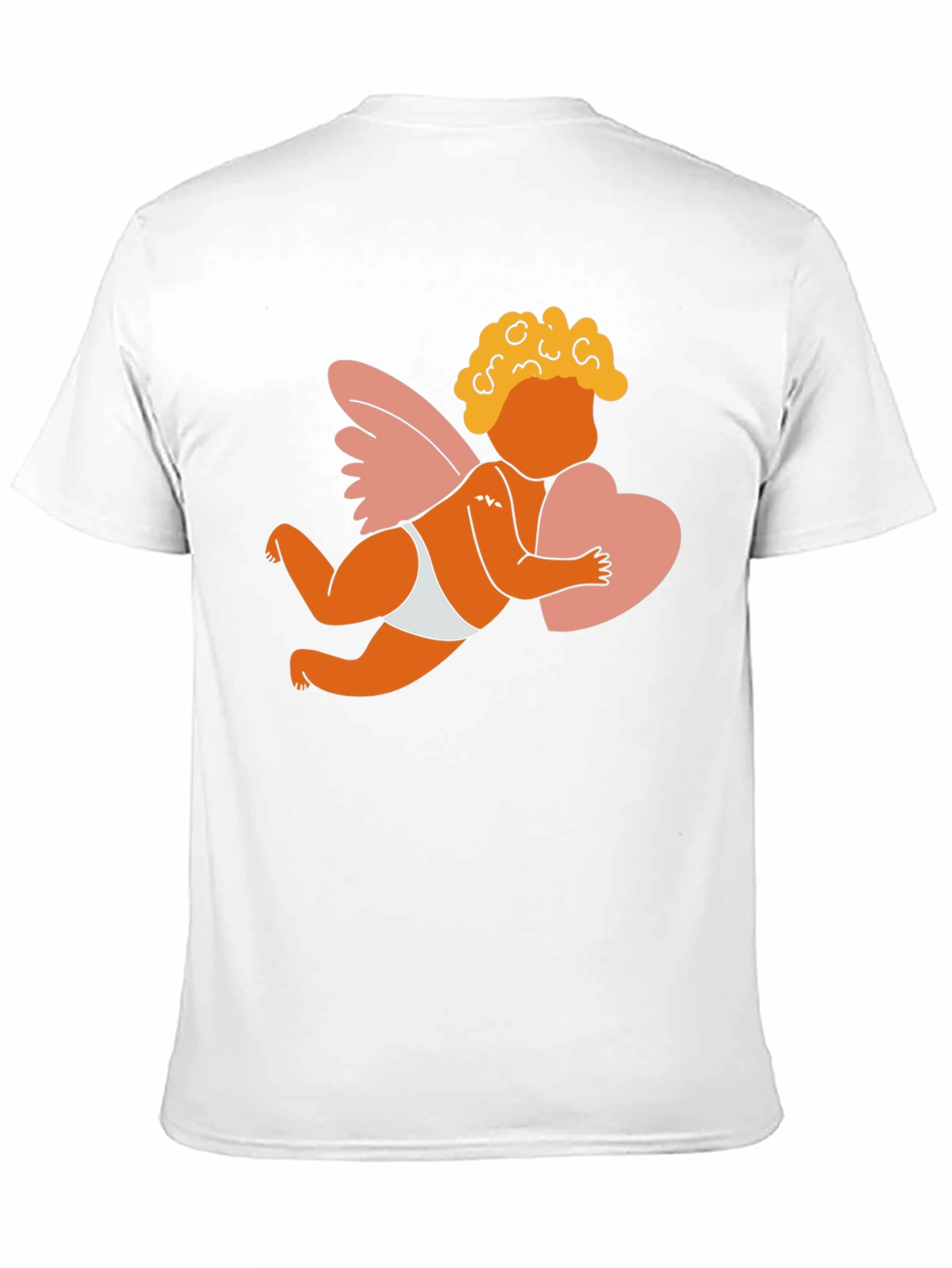 Cupid Graphic T-Shirt - Love and Hearts