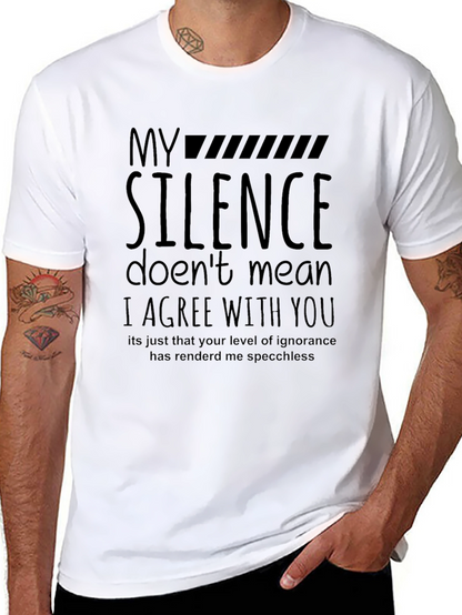 My Silence T-Shirt - Funny Sarcastic Tee