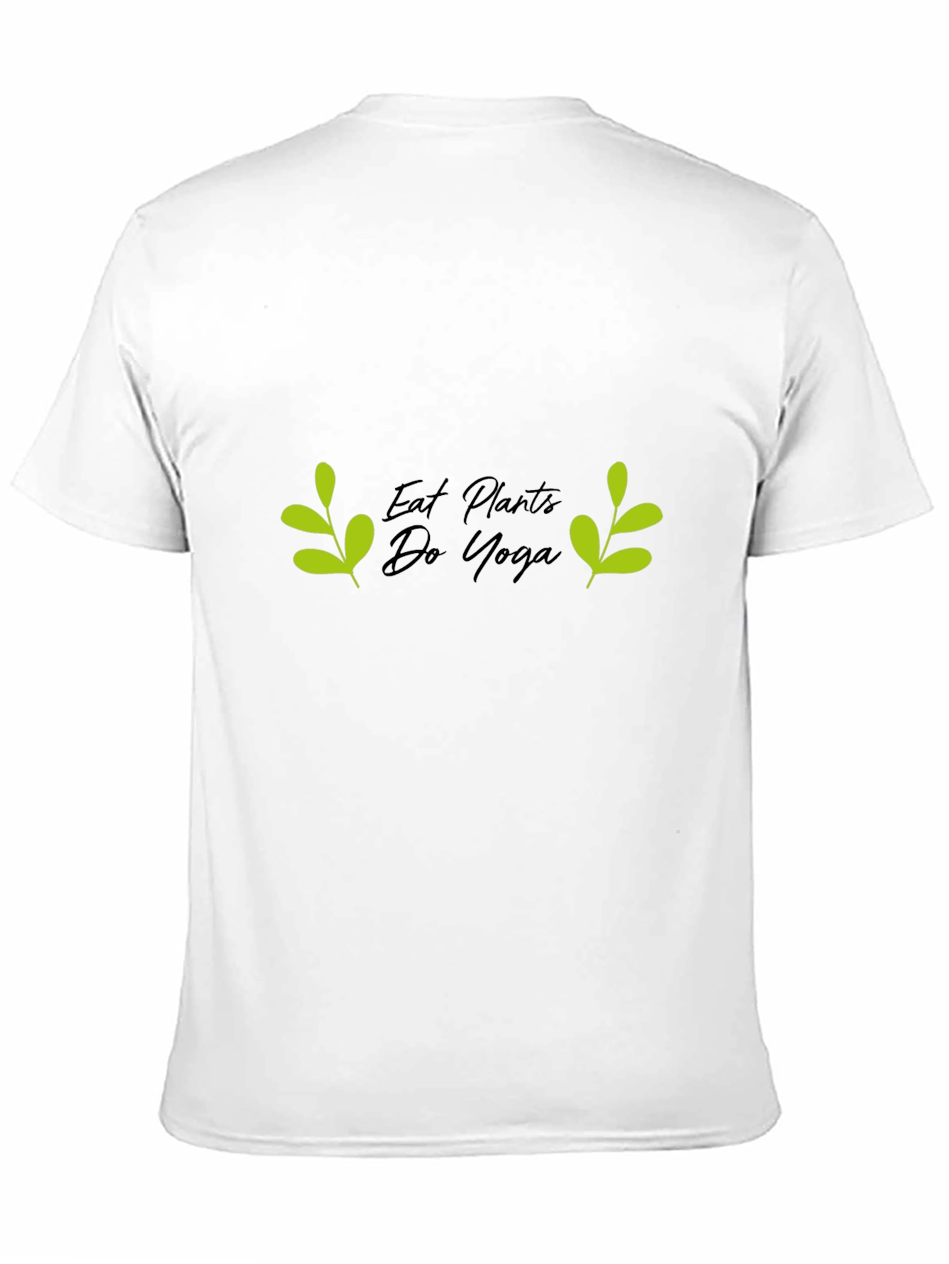 Eat Plants Do Yoga Graphic T-Shirt