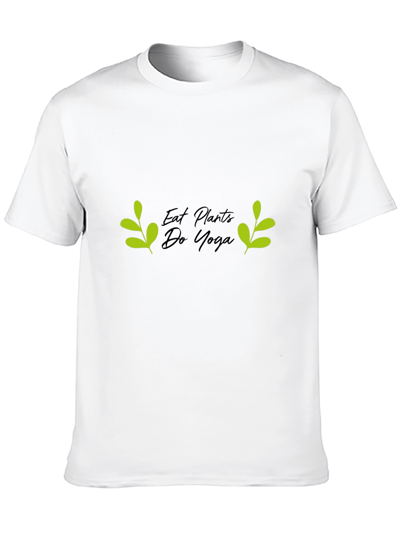 Eat Plants Do Yoga Graphic T-Shirt