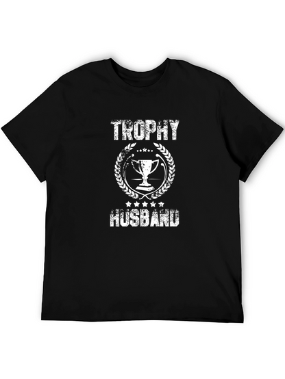 Trophy Husband Graphic T-Shirt - Novelty Tee