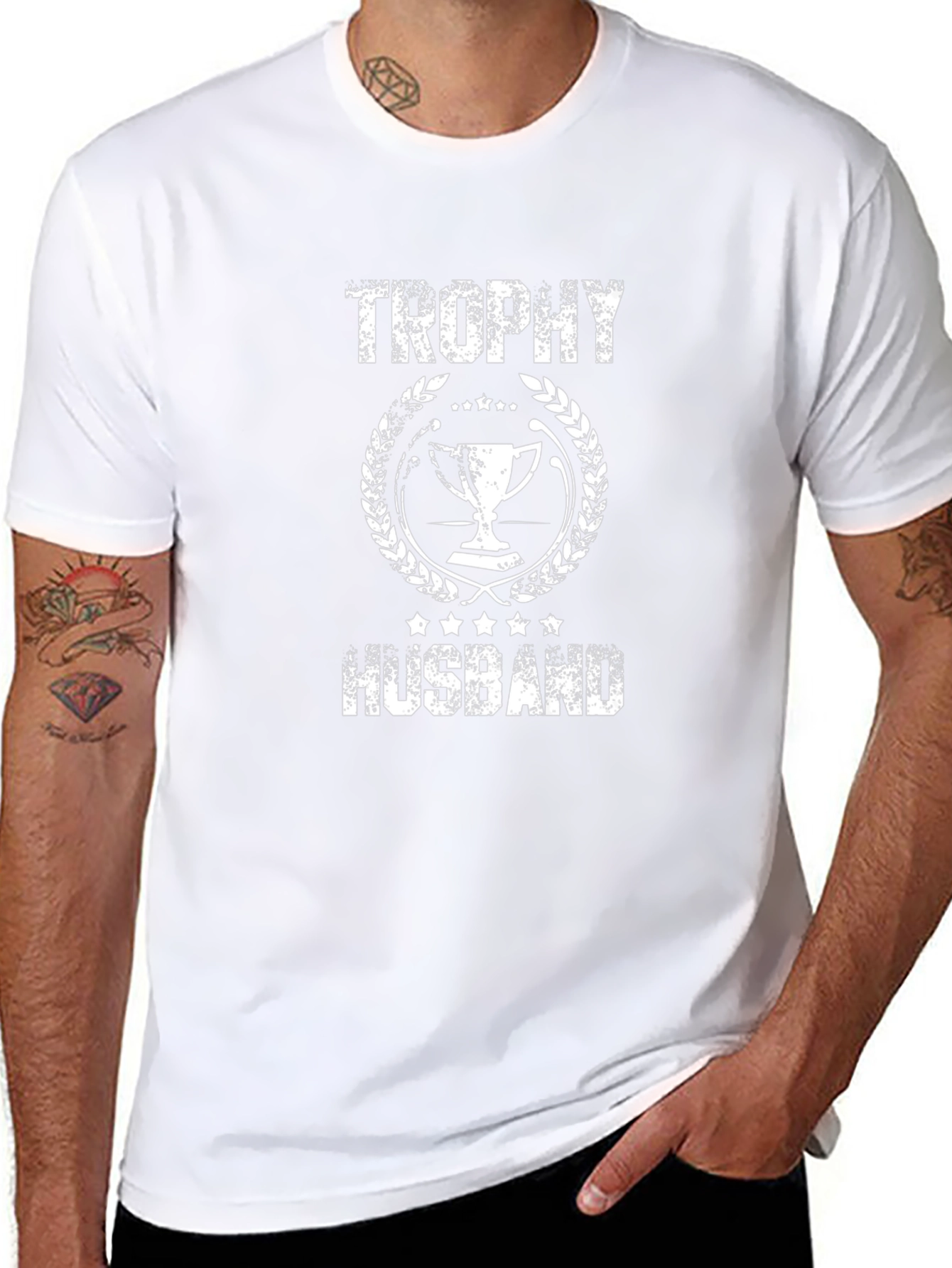 Trophy Husband Graphic T-Shirt - Novelty Tee