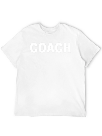 Coach T-Shirt - Bold Text Casual Tee