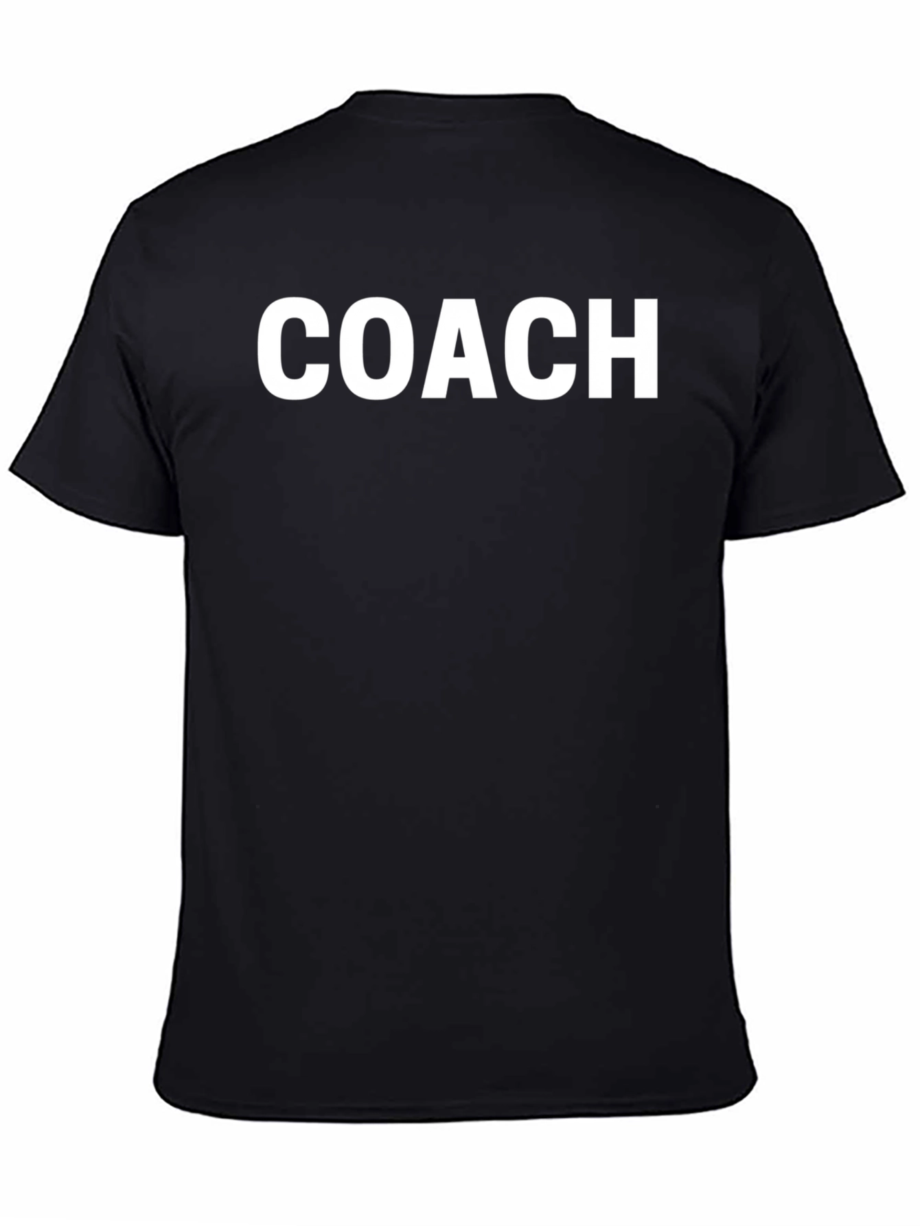 Coach T-Shirt - Bold Text Casual Tee