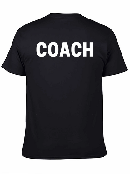 Coach T-Shirt - Bold Text Casual Tee