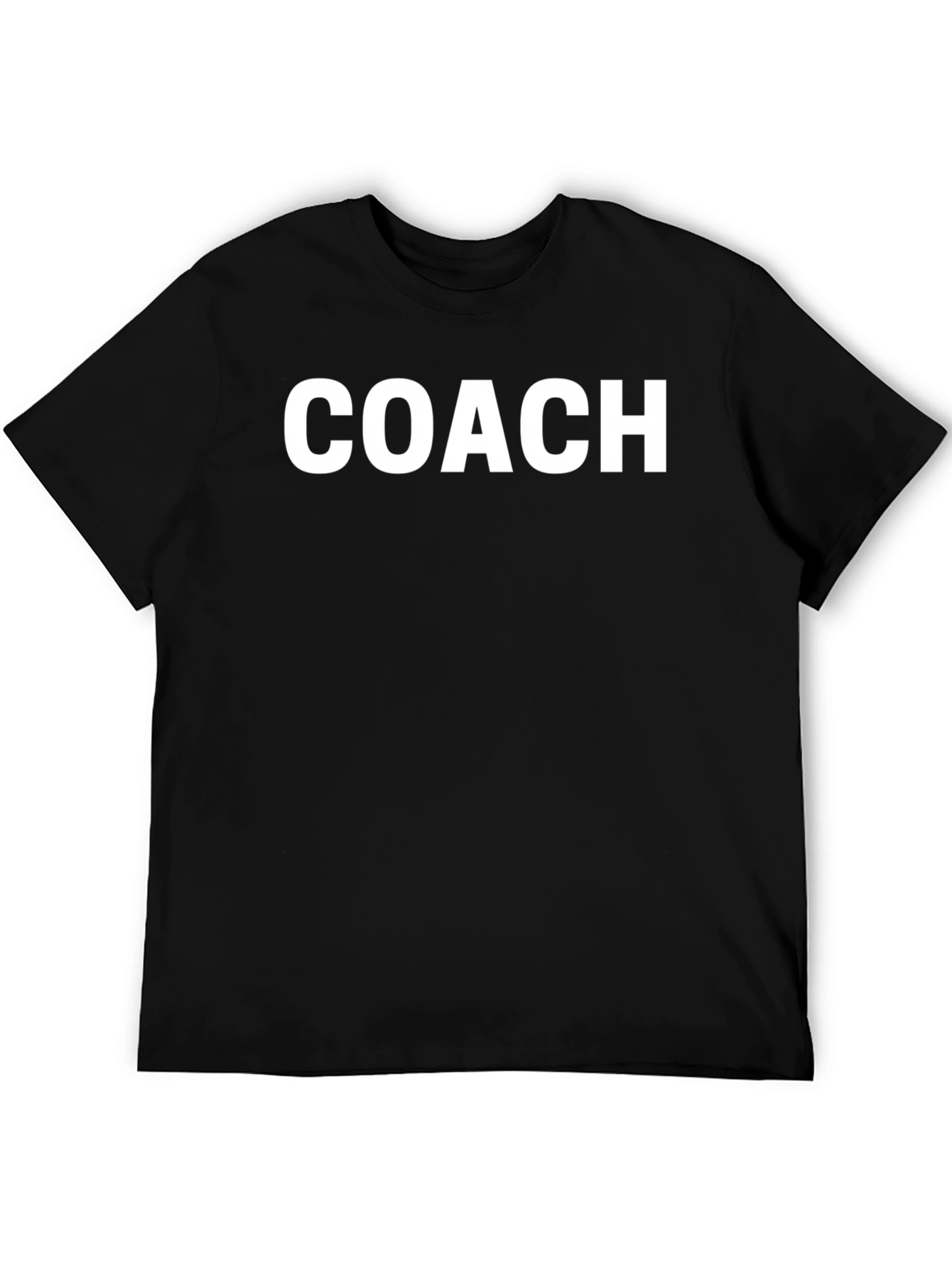Coach T-Shirt - Bold Text Casual Tee