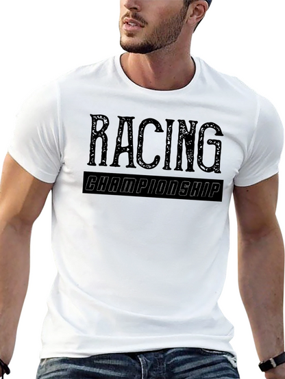 Racing Championship Graphic T-Shirt - Classic Design