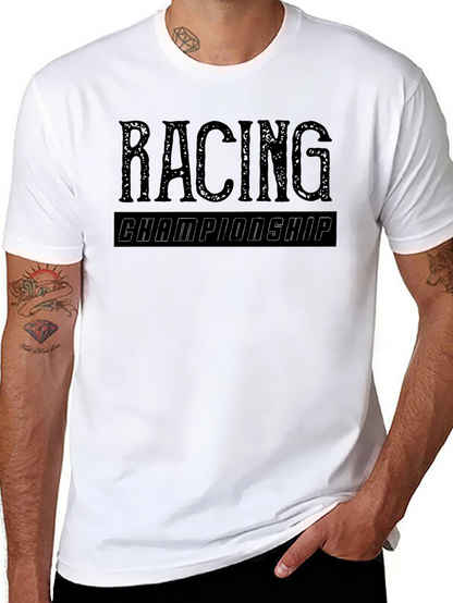 Racing Championship Graphic T-Shirt - Classic Design
