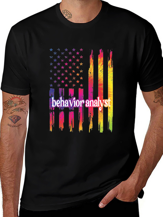 Behavior Analyst Patriotic T-Shirt