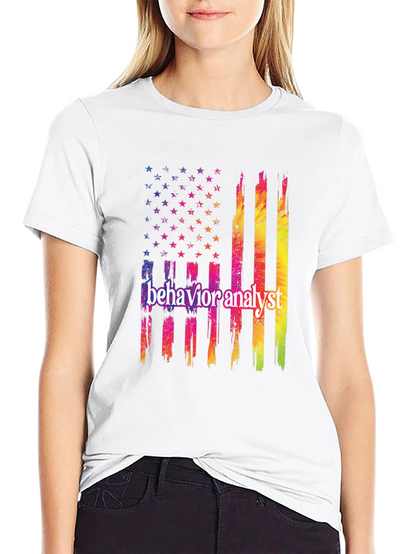 Behavior Analyst Patriotic T-Shirt