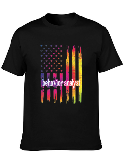 Behavior Analyst Patriotic T-Shirt